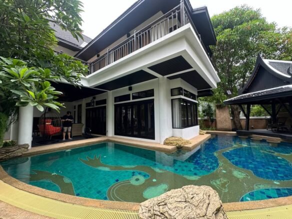🍀❤️ Dharavadi luxury pool villa – sale rent in jomtien beach Pattaya 💙🌈