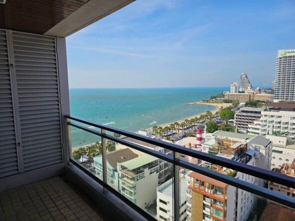 Condo for rent, beautiful sea view and city view, North Pattaya คอนโดให้เช่า วิวทะเลและวิวเมืองสวยมาก พัทยาเหนือ