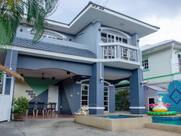 For rent: Pool villa house near Jomtien Beach. ปล่อยเช่าบ้านพักอาศัยพูลวิลล่า ใกล้หาดจอมเทียน