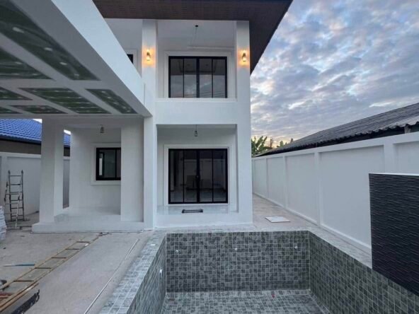 Sale Private Luxury Pool Villa. Chaiyaphruek 2, just 4 kilometers from the sea.ขายวิลล่าหรูพร้อมสระว่ายน้ำส่วนตัว. ชัยพฤกษ์ 2 ใกล้ทะเลแค่ 4 กิโล