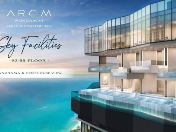 For sale and rent Arom Wongamat Pattaya. ขายและให้เช่า Arom Wongamat Pattaya