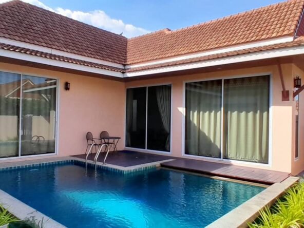 Pool villa for rent, Khao Talo, Pattaya. ให้เช่าบ้านพูลวิลล่าให้เช่าเขาตาโล พัทยา