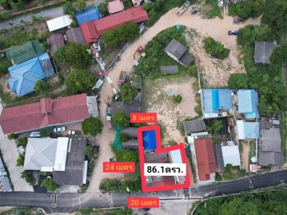 ขายที่ดิน ใกล้ทะเล นาจอมเทียน Land for sale near the sea, Na Jomtien