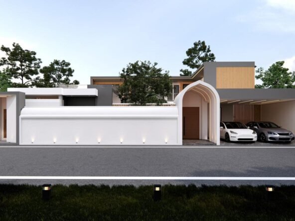 Luxury Villa Na Jomtien Soi 6. วิลล่าหรู นาจอมเทียน ฃอย 6