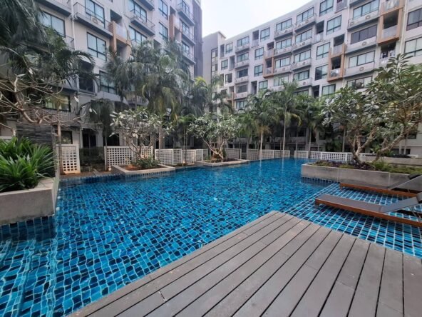 Fully furnished condo, ready to move in, Sriracha.คอนโดตกแต่งครบ พร้อมเข้าอยู่ ศรีราชา