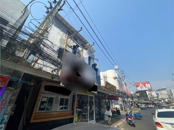 ปล่อยเช่า ติดถนนพัทยาสายสอง ใกล้ Walking Street