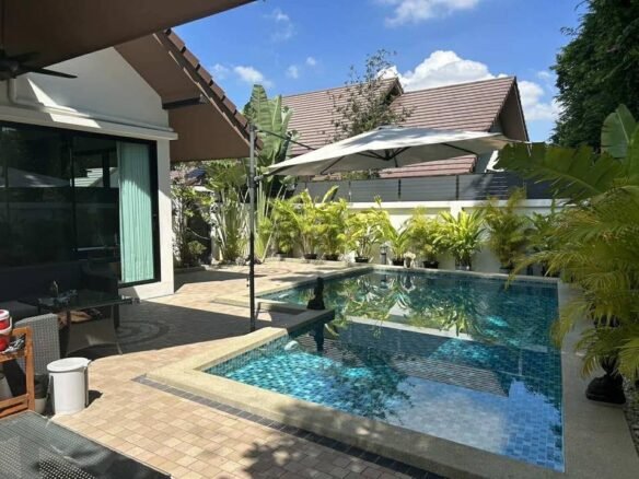Pool Villa for Rent – Soi Huay Yai @ Maple Village. ให้เช่าพูลวิลล่า – ซอยห้วยใหญ่ @ Maple Village