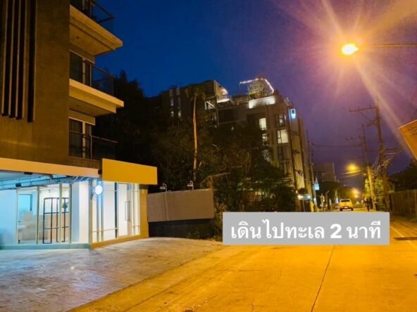 For rent, a prime shop by the sea!. เปิดให้เช่าร้านค้าทำเลทอง ติดทะเล!