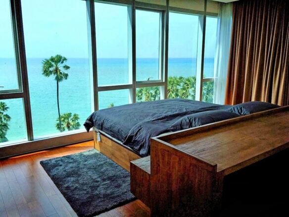 Luxury condo for rent The Palm Wongamat. คอนโดหรูให้เช่า The Palm Wongamat