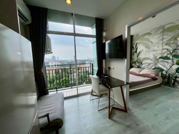 ให้เช่าคอนโด 12,000 บาท/เดือน ถนนจอมเทียนสายสอง. Condo for rent 12,000 baht/month Jomtien 2nd Road