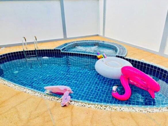 Pool villa for rent 45,000 baht/month. ให้เช่าบ้านพูลวิลล่า 45,000 บาท/เดือน