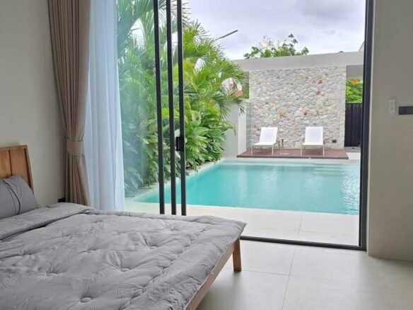 New luxury pool villa for sale – Pattaya, near Raiwanasin Market. ขายพูลวิลล่าหรูสร้างใหม่ – พัทยา ใกล้ตลาดไร่วนาสิน