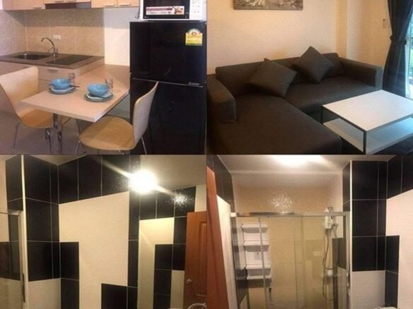 🔥Condo for rent in the heart of Jomtien! Cheap price, only 12,000 baht/month🔥. 🔥ให้เช่าคอนโดใจกลางจอมเทียน! ราคาเบา ๆ เพียง 12,000 บาท/เดือน🔥