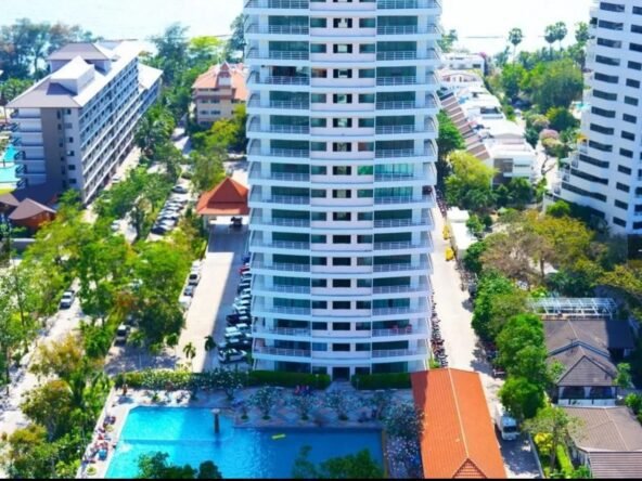 🌊✨ VIEW TALAY 5C JOMTIEN CONDO FOR RENT | 18,000 THB / MONTH ≈ 3,600 CNY | 45 SQ.M. | 18TH FLOOR | BEACHFRONT JOMTIEN PATTAYA ✨🌊