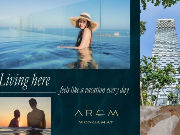 AROM WONGAMAT – Luxury Beachfront Condo for Rent RENTAL PRICE: 50,000 THB/month ≈ USD 1,550/month
